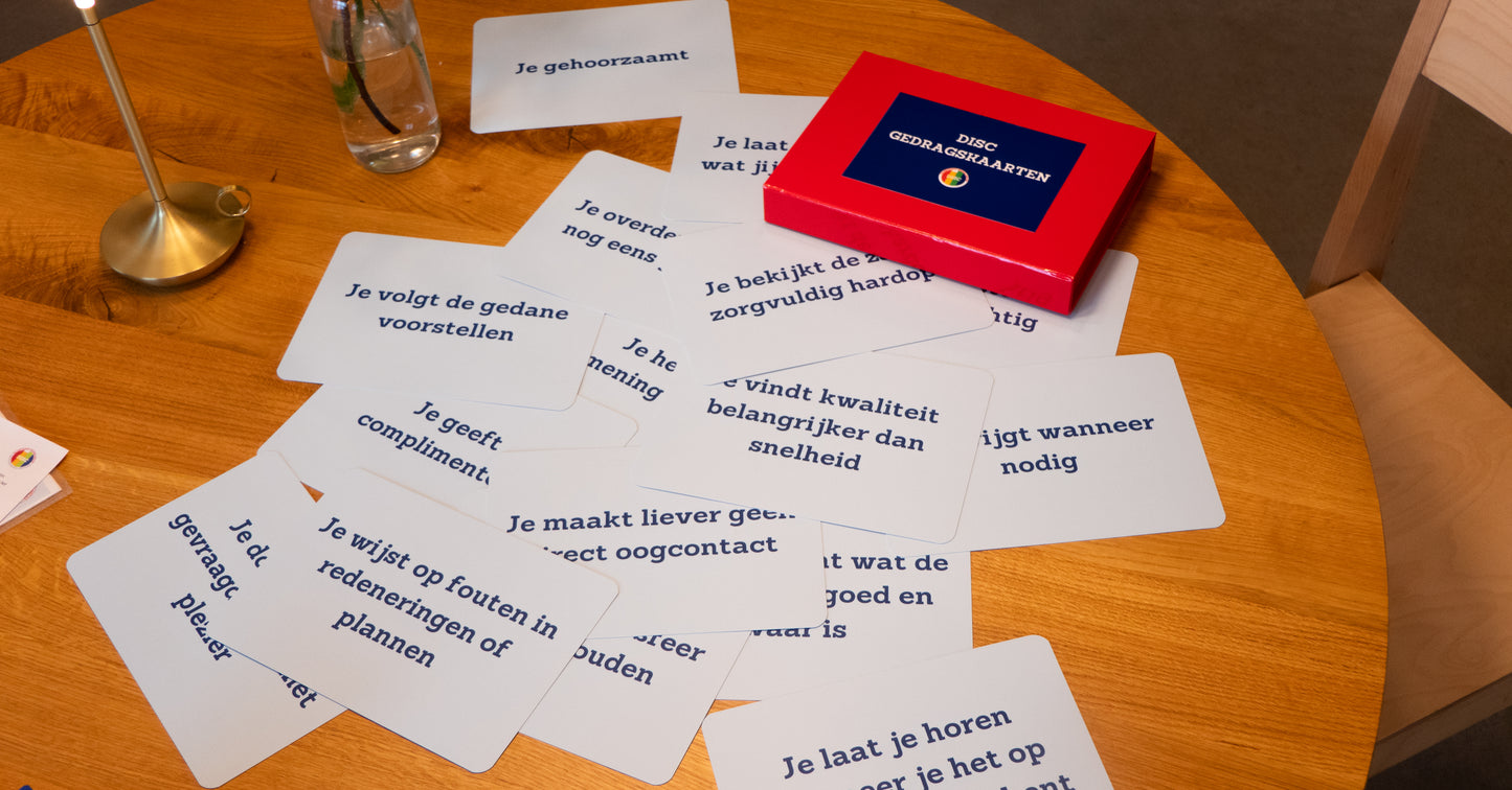 DISC Gedragskaarten - Groot A5