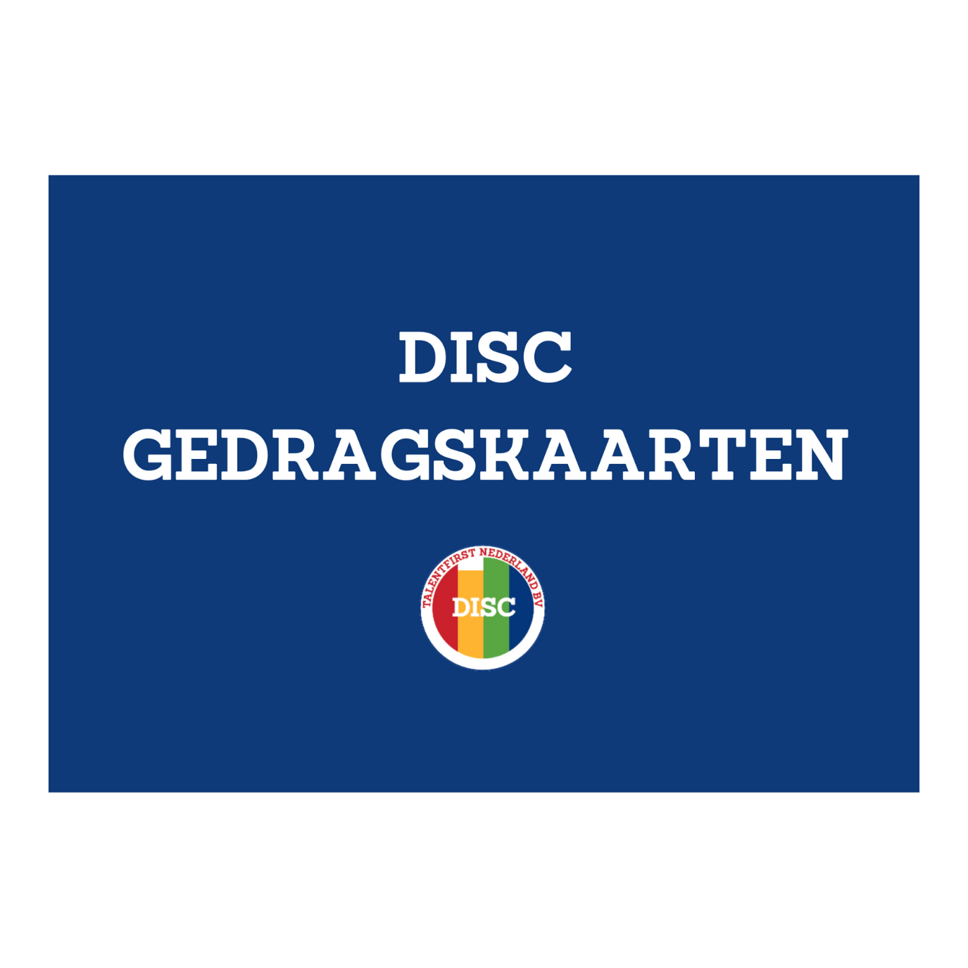 DISC Gedragskaarten - Groot A5
